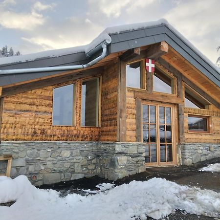 Chalet Balneo Billard La Plagne Savoie Vue Top 외부 사진