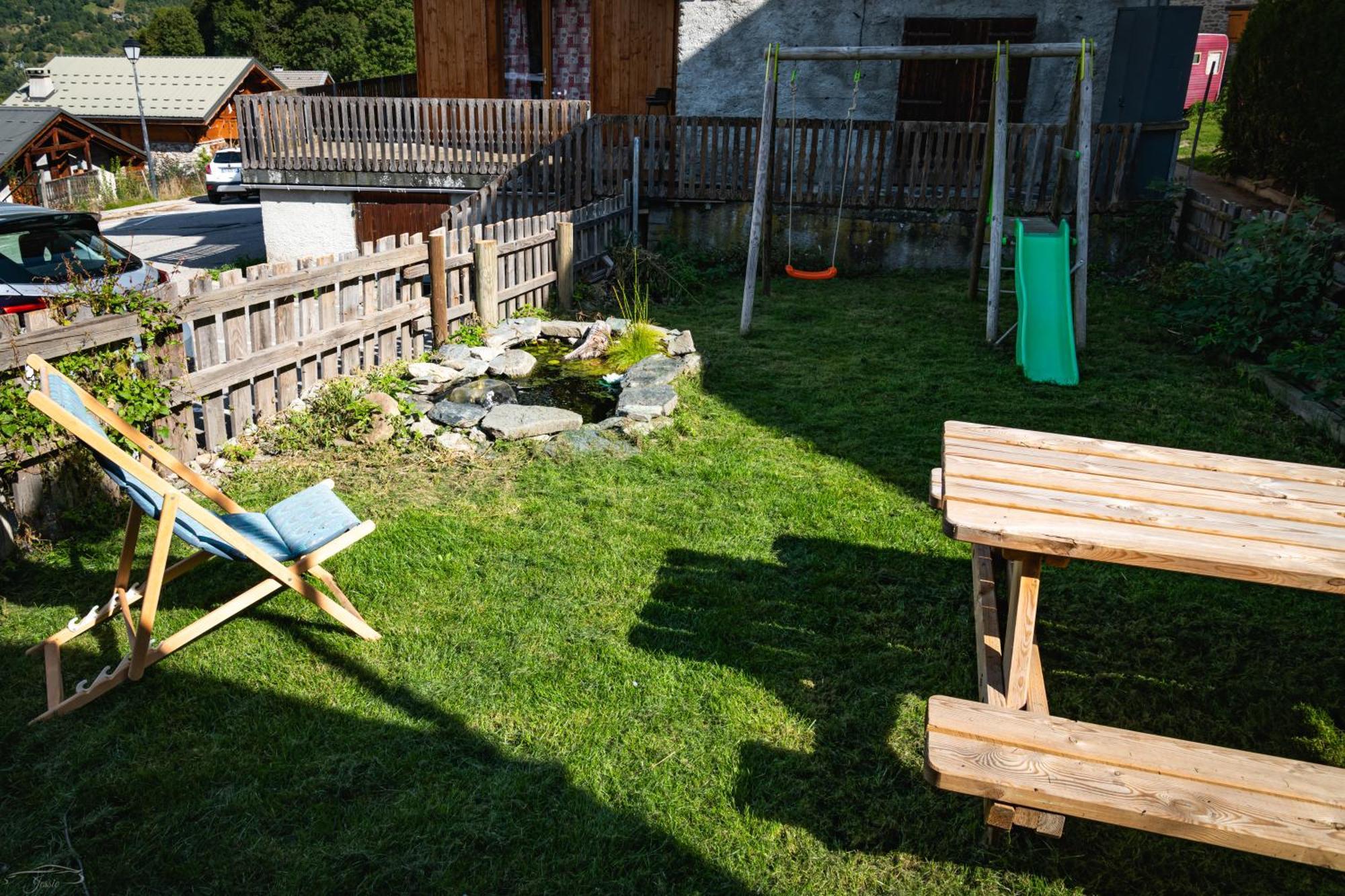 Chalet Balneo Billard La Plagne Savoie Vue Top 외부 사진