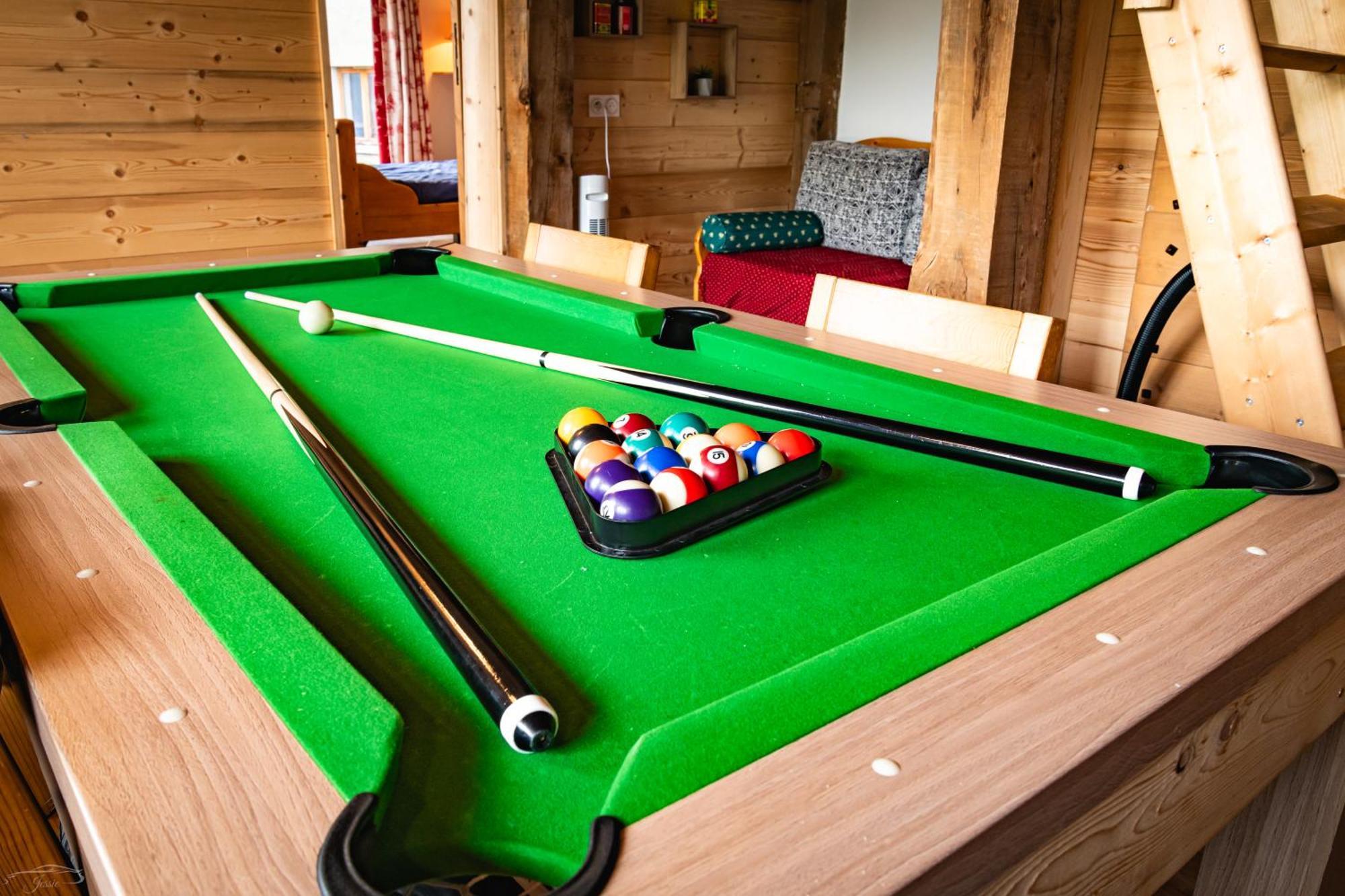 Chalet Balneo Billard La Plagne Savoie Vue Top 외부 사진